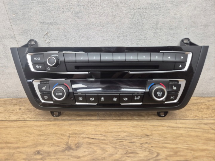 BMW F30 F31 F32 F36 Unite commande clima KLIMY RADIA GRZANIE AUDIO 6814187