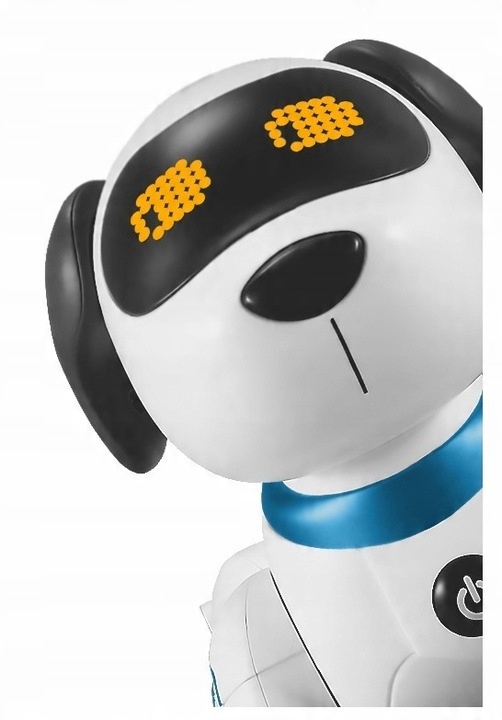 ROBOT DOG CONTROLLED RC PROGRAMMABLE RESPONDS TO VOICE COMMANDS + REMOTE CONTROL Material plastic