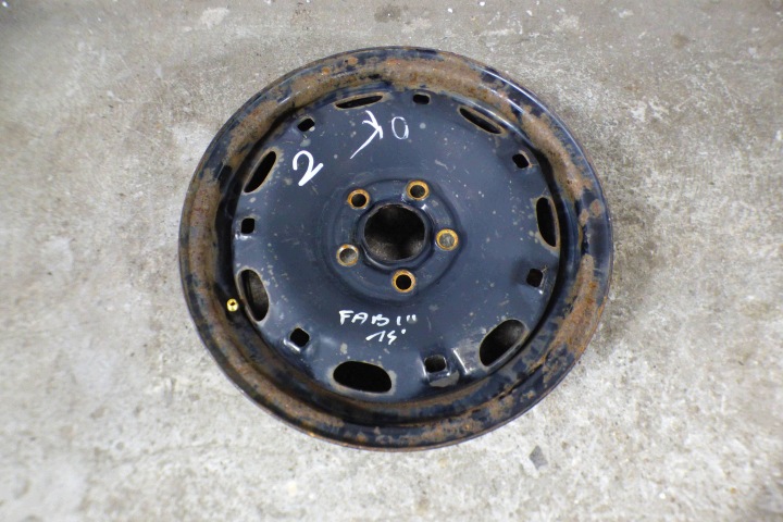 felni 14 5x100 ET35 5Jx14H2 6Q0601027AC original 100%PROSTA SKODA FABIA III