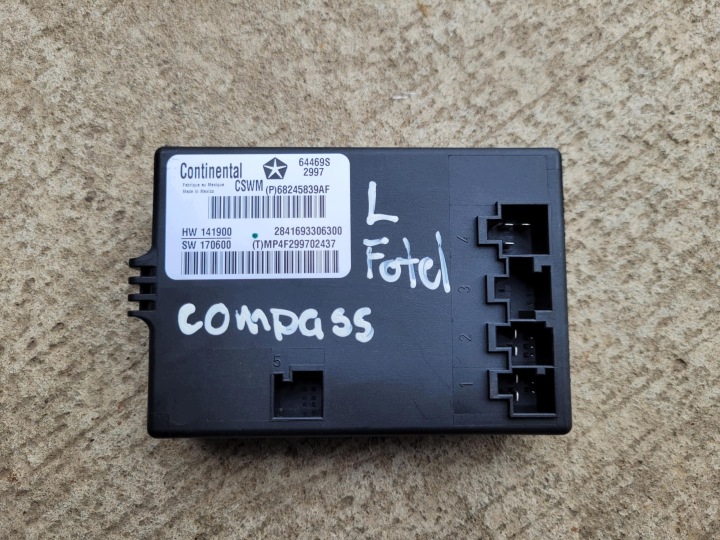 68245839AF modulo centralina sedile JEEP COMPASS II