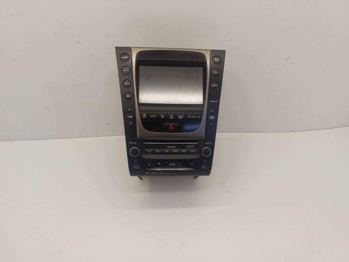 LEXUS GS300 GS 300 III MONITOR MULTIMEDIA klimabedienteil 86111-30620