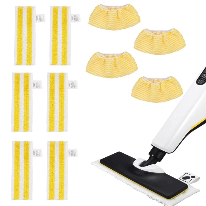 6 x Nástavec na napařovací utěrku Karcher SC2 SC3 SC4 SC5 EasyFix Bedee