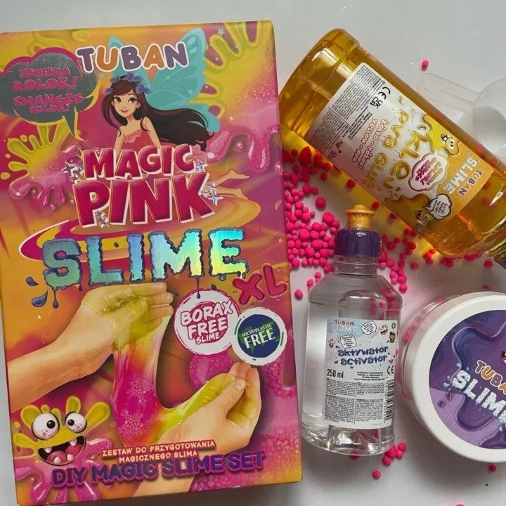Набір DIY Слайм - Magic Рожевий XL — фото 7