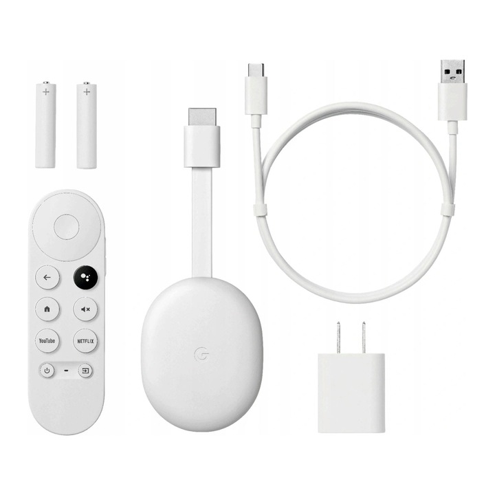 Google Chromecast 4 HD TV Wi-Fi PILOT SMART TV - porównaj