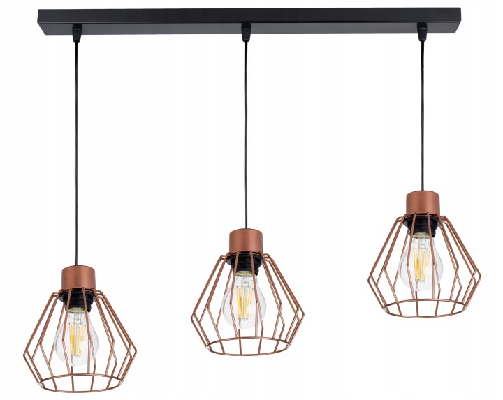 Závěsná lampa závěsný lustr loft briliant 3