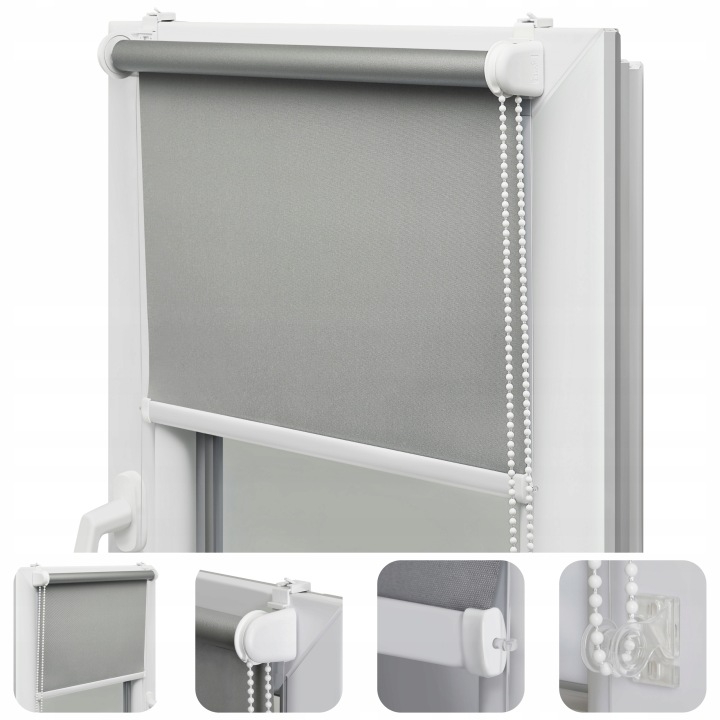 Termická roleta 100% zatemňovací 56x230 cm Hotové rolety Neinvazivní