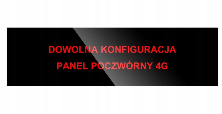 Skleněný Panel Čtyřnásobný Černý, Libovolná Konfigurace Na Zakázku