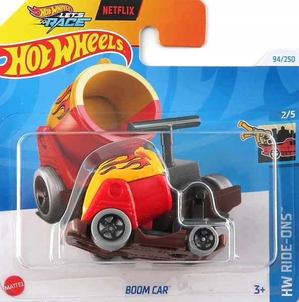 Машинка Hot Wheels HTC38 Boom Car HW Ride-Ons — фото 4