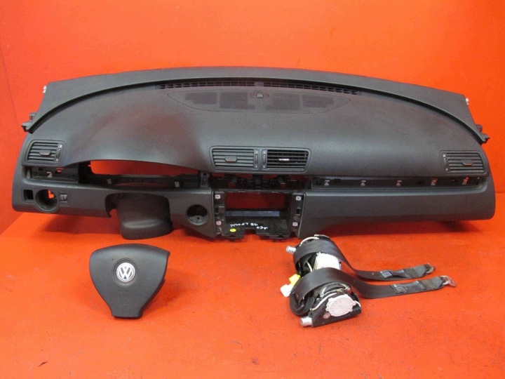 VW PASSAT B6 3C 3C2 3C5 airbags airbag dashboard console cockpit tension belts EUROPA