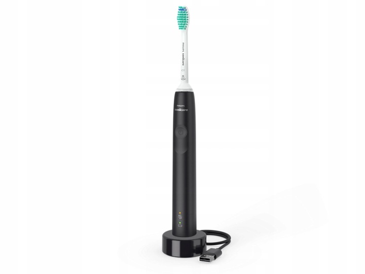 Звукова зубна щітка Philips Sonicare 3100 series HX710B чорна — фото 2