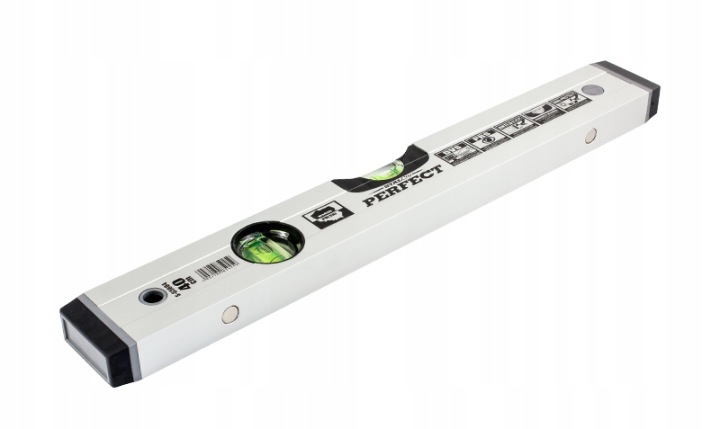 Eloxovaná hliníková vodováha s magnetem 40 cm Stalco Perfect S-65740