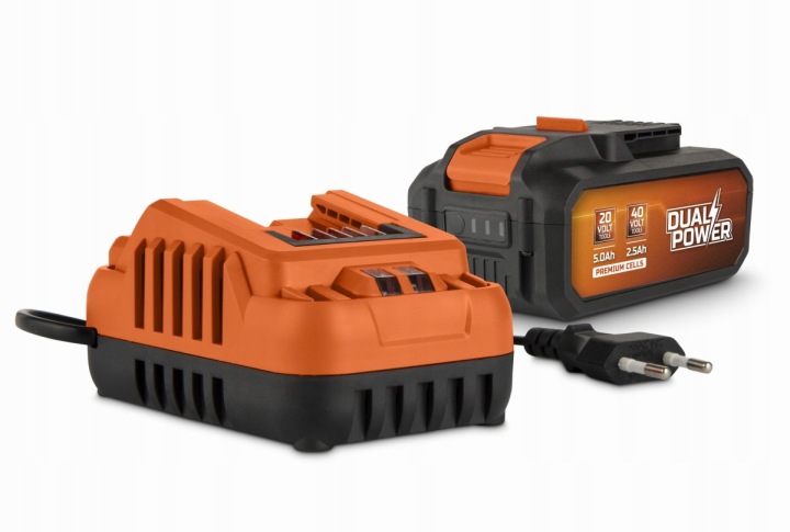 Powerplus POWDP90640 Nabíječka 20V/40V plus Baterie 40V Li-ion 2,5Ah