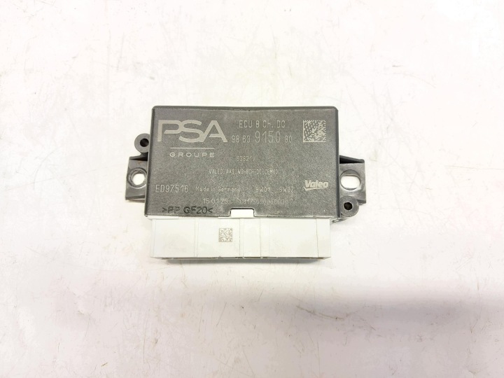Peugeot 5008 III E5008 module control unit pdc of the parking parktronic 9863915080