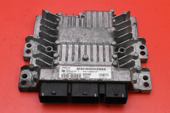 Unité de contrôle Ordinateur Moteur 6G91-12A650-LF FORD S-MAX MK1 1.8 TDCI 125KM 06