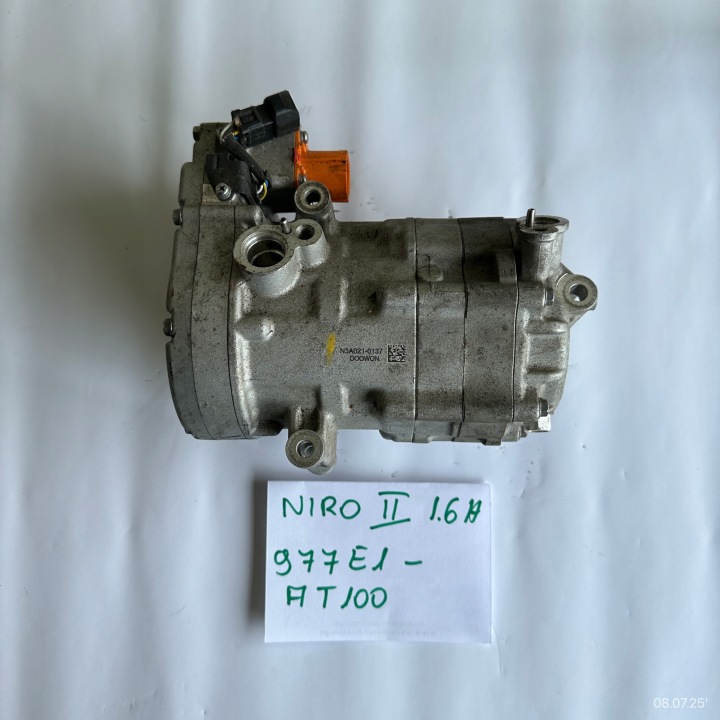 compressor; of the air conditioning compressor KIA NIRO II 1.6 HYBRID 977E1-AT100