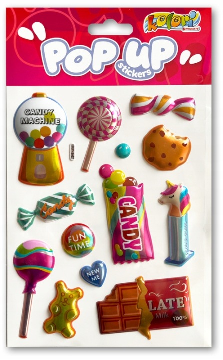 Наклейки металізовані CANDIES