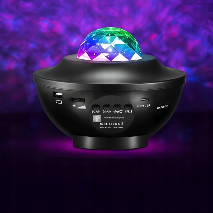 Проектор Зірок Проектор Неба нічник LED Колонка Bluetooth + Пульт — фото 8