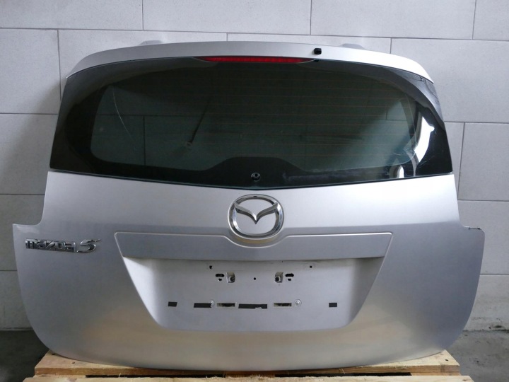 MAZDA 5 heckklappe kofferraumdeckel Kofferraum heck SREBRNA 22V 07r