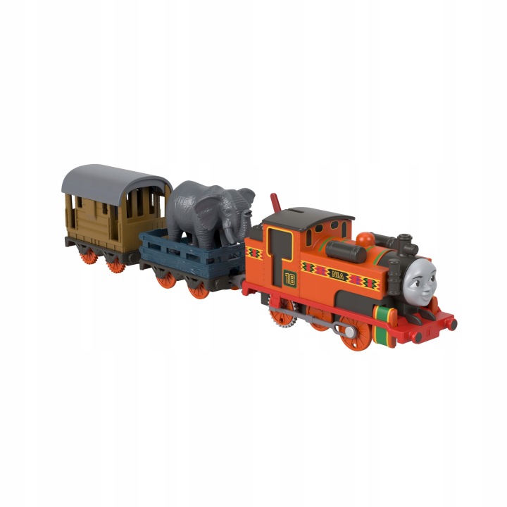 FISHER PRICE томас і друзі локомотив NIA з приводом, 2 вагони JFV77 — фото 2