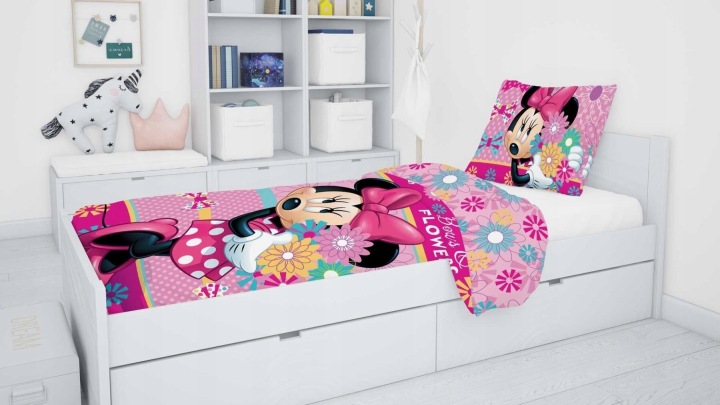Постільна білизна дитяча мишка minnie міні DISNEY 140x200 см MINNIE MOUSE рожева — фото 8