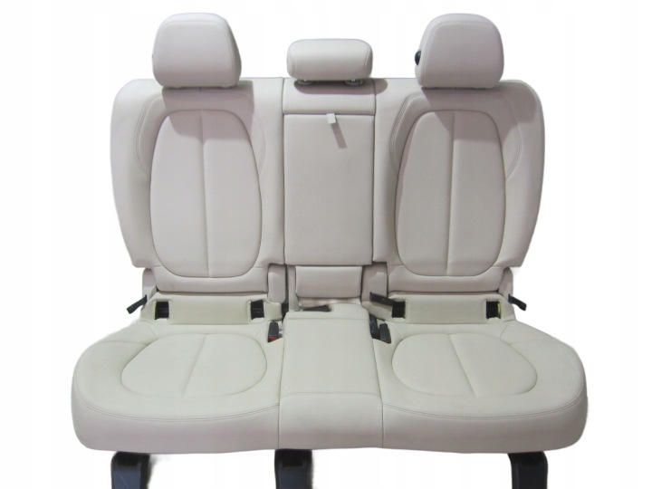 BMW X1 F48 sedile posteriore posteriore OPARCIE senza CANBERRABEIGE beige pelle, in pelle 7375695