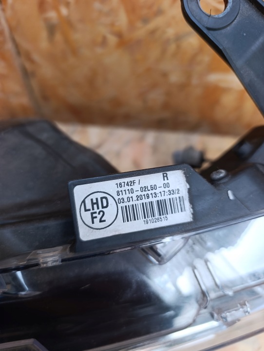 RIGHT REFLECTOR TOYOTA COROLLA E16 E18 LIFT 2016-2018 6