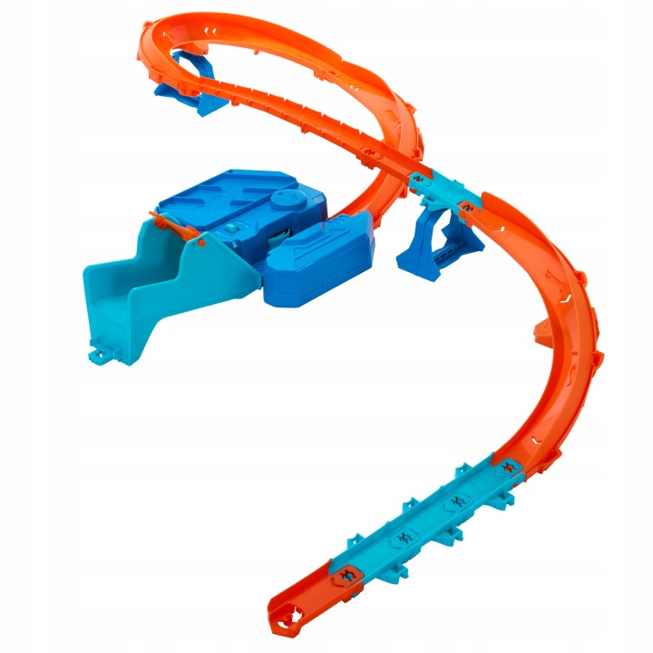 Hot Wheels Track Creator Трек Супер стрибок з приводом — фото 3