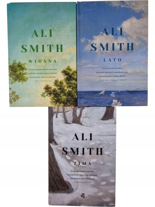 Zdjęcie egzemplarza: Seria Pory Roku / zestaw 3 książek / Ali Smith