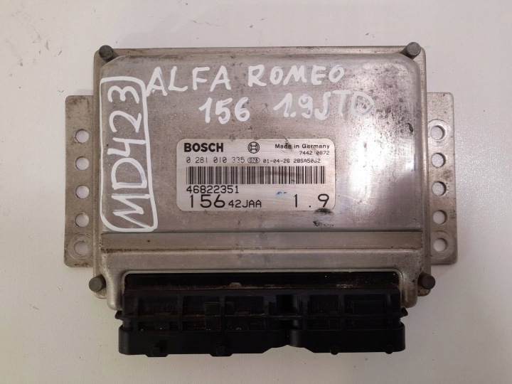 Alfa Romeo 156 1,9 JTD Bedienteil DES MOTORS 0281010335 (MD423)