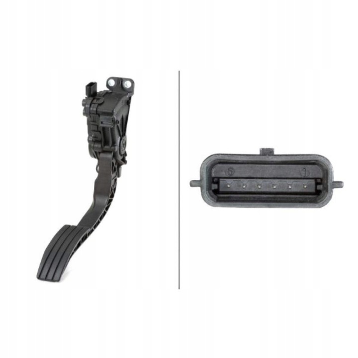 Sensor pedalu Gas HELLA 6PV 010 946-201 6-pin do Renault Twingo