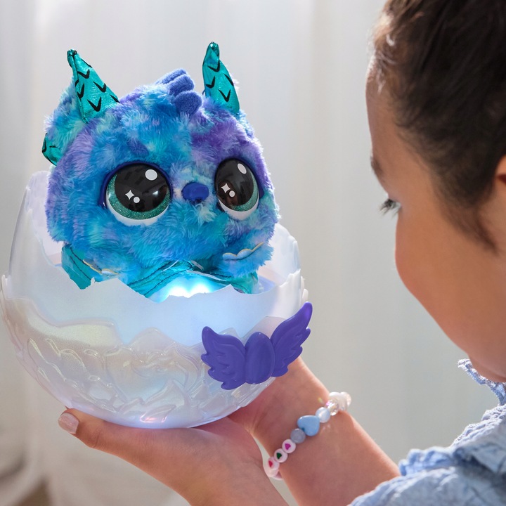 HATCHIMALS ALIVE INTERAKTYWNA MASKOTKA NIESPODZIANKA SMOK DRAGGLE JAJKO Wiek dziecka 5 lat +