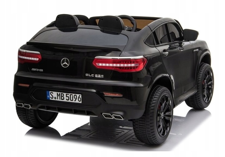 Lean Cars Авто на акумуляторі Mercedes GLC 63S Двомісний LED MP4 Чорний — фото 6