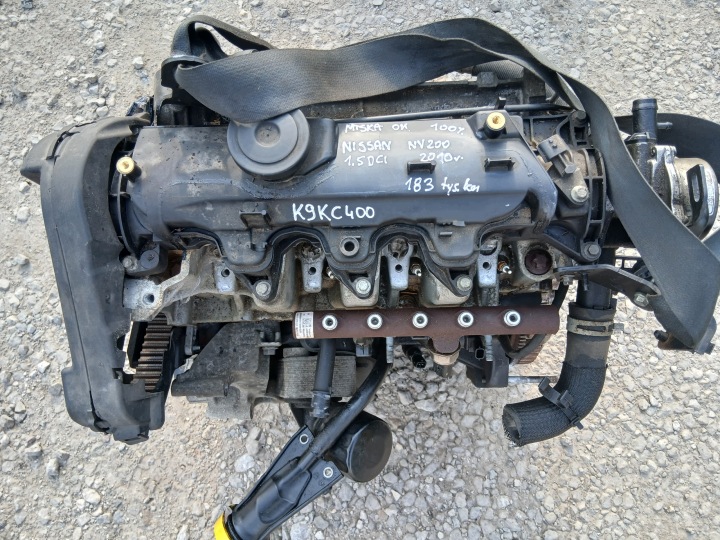 RENAULT NISSAN NOTE NV200 1.5 DCI DELPHI engine K9K400 K9KC400 183 TYS KM