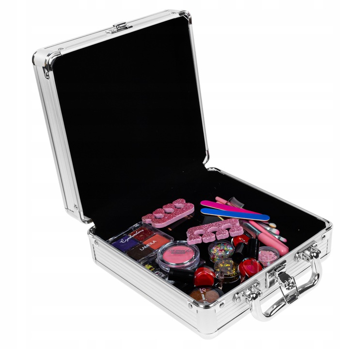 CASE COSMETICS FOR MAKEUP AND NAILS SUITCASE MAKEUP FOR GIRLS Brand click4TOYS