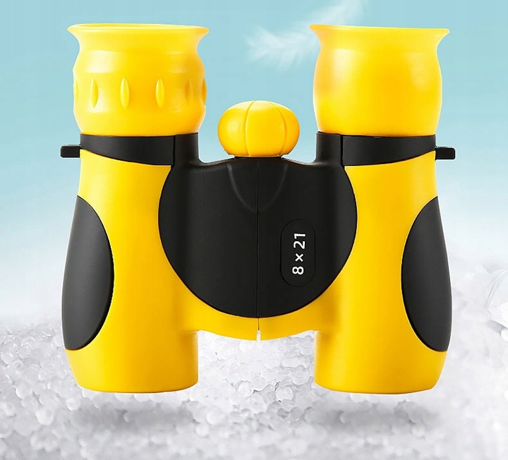 HIKING BINOCULARS FOR OBSERVATION FOR CHILDREN BLUE DAY NIGHT 8X21 CASE Brand click4TOYS
