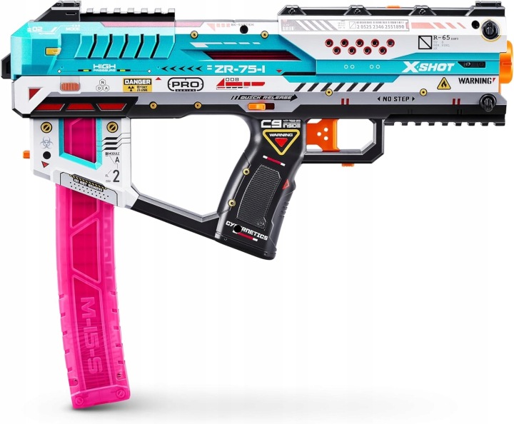 ZURU X-Shot Skins Pro Fury-X Пускова установка Пістолет 40 Стрілок Велика дальність — фото 2