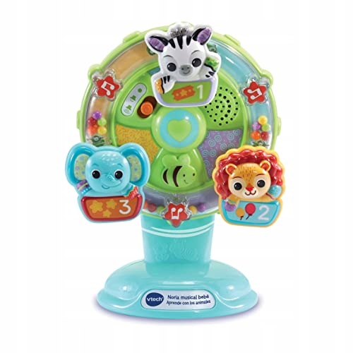 VTech 3480-165967 80-165967 Музичний Wheel Learn з Animals, Toy для The h (виставковий)