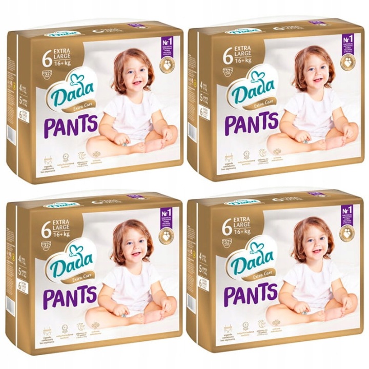 Dada Extra Care pants 6 16+ кг 128 шт.