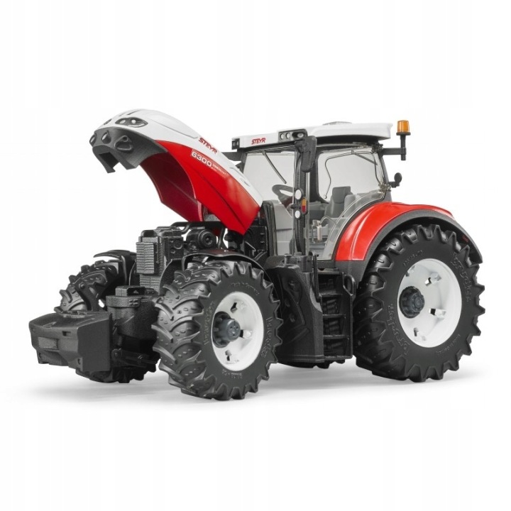 BRUDER 03181 трактор трактор STEYR 6300 TERRUS CVT з навантажувачем фронтальним — фото 11
