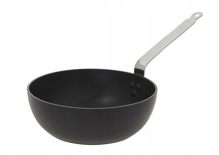 Hluboký wok de Buyer Choc Intense D-8768-24 24 cm z hliníku Ptfe