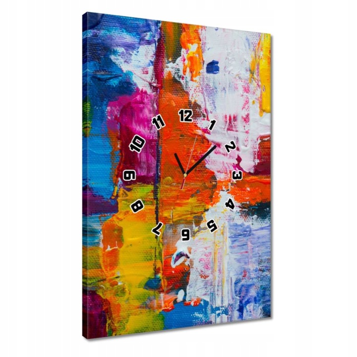 Hodiny 40x60 Abstrakce Kil
