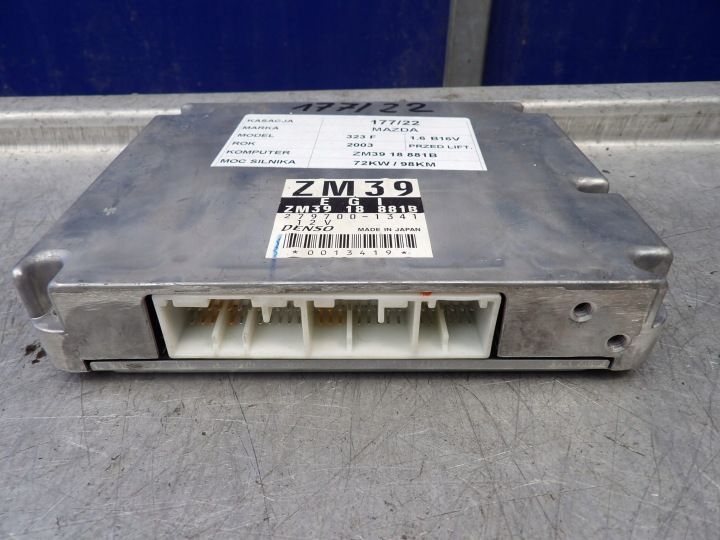 ORDINATEUR MAZDA 323F BJ 1,6B ZM3918881B 279700-1341