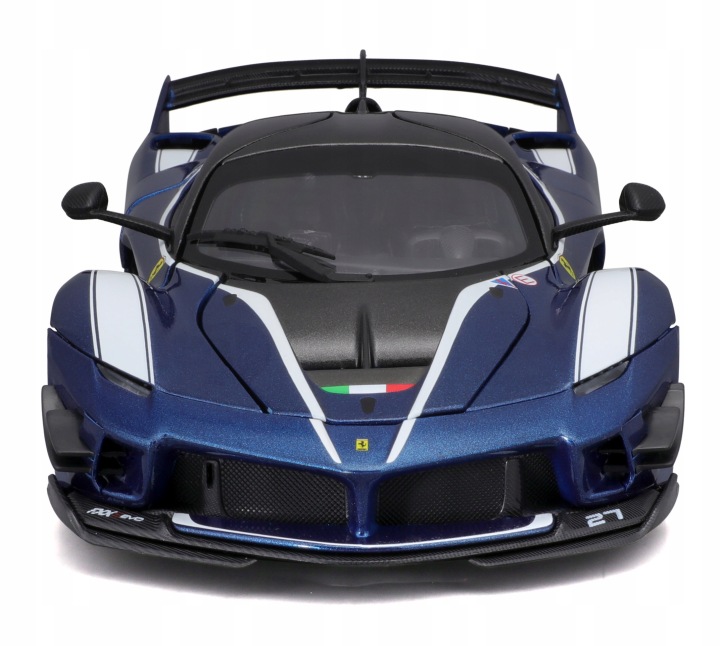 BBURAGO 1:18 FERRARI FXX-K EVO синій металева модель — фото 3