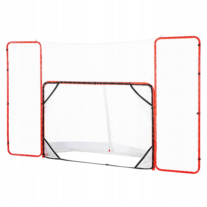 Ворота хокейні з упор зворотного ходу і цілями Street Outdoor Steel Хокей Net 72" — фото 3