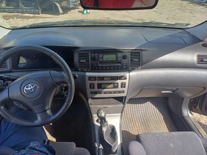 running board airbag POSTRZALOWY cockpit TOYOTA COROLLA E12