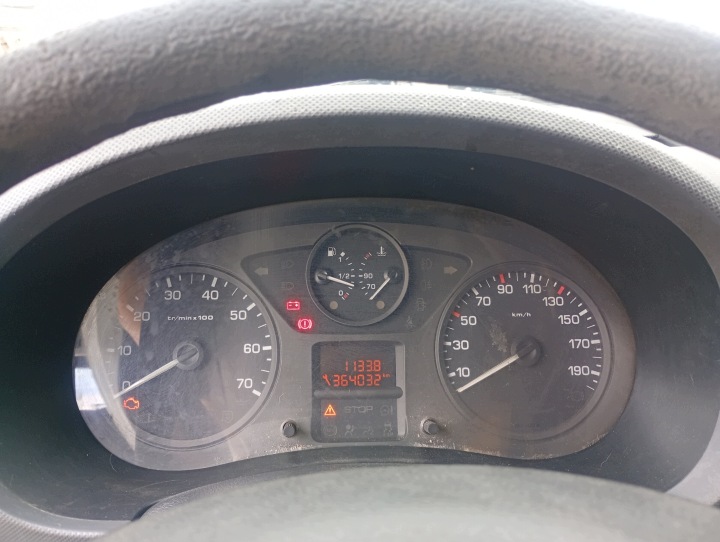 quadro strumenti TACHIMETRO contagiri OROLOGIO tachimetro Peugeot Partner 2 08-12 1.6 HDI 364032km
