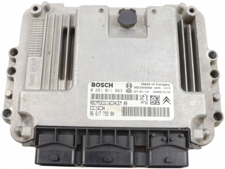 PEUGEOT 307 308 computer control unit of the engine 1.6 HDI 9653958980 9661773380