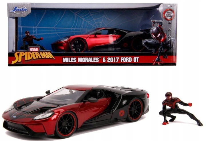 Модель автомобіля Jada Marvel Miles Morales 2017 Ford GT 1:24 (253225008)
