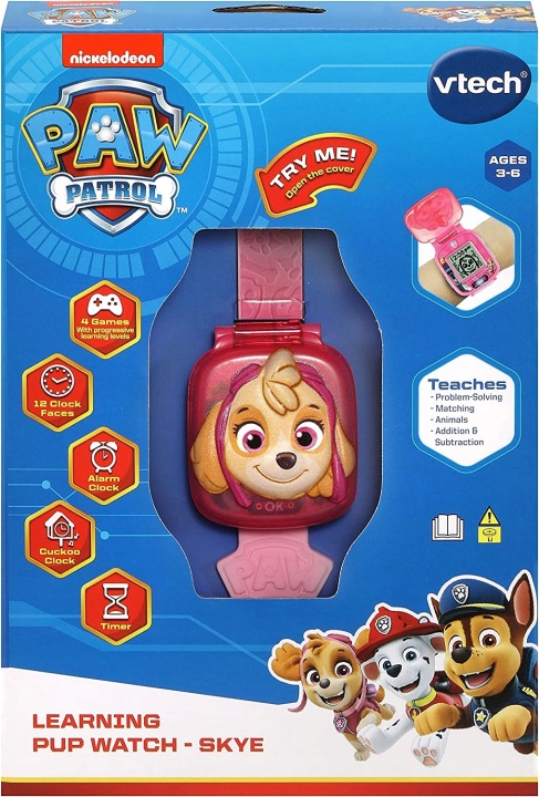 VTECH Щенячий Патруль Learning Pup Watch Skye Годинник електронний