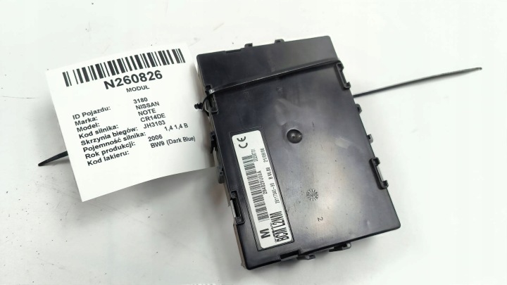 upravljačka BCM 284B29U00A NISSAN NOTE E11
